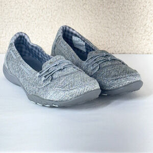 Skechers Women Size 9 Relaxed Wide Fit Air Cooled Breathe Easy Slip On Walking